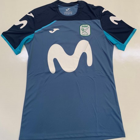 Camiseta Entreno Movistar Inter Oficial 2021/2022 Azul